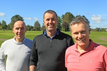 Greg Milner, Paul O’Connor and Andrew Dwyer from Musgrave at the Vintners outing. Picture: Niall O'Shea